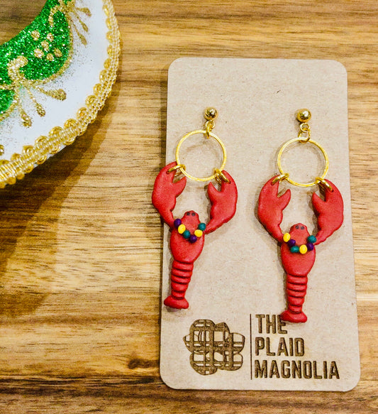 Carnival Crawfish with Beads