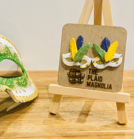 Feathered Carnival Mask