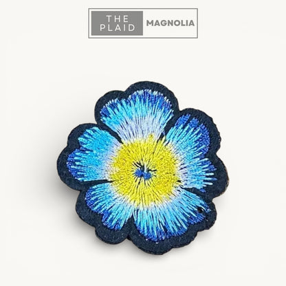 Small Pansy - Embroidered Patch