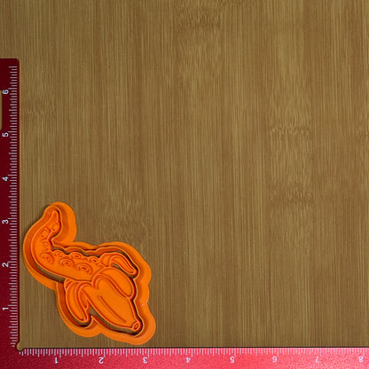 Spooky Halloween Set - Custom 3D Printed Cookie Cutter + Stamp Combo