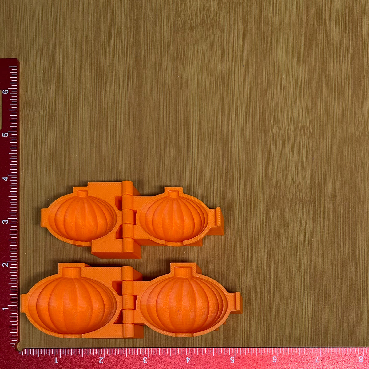 Pumpkin - Custom 3D Printed Cake Pop Mold