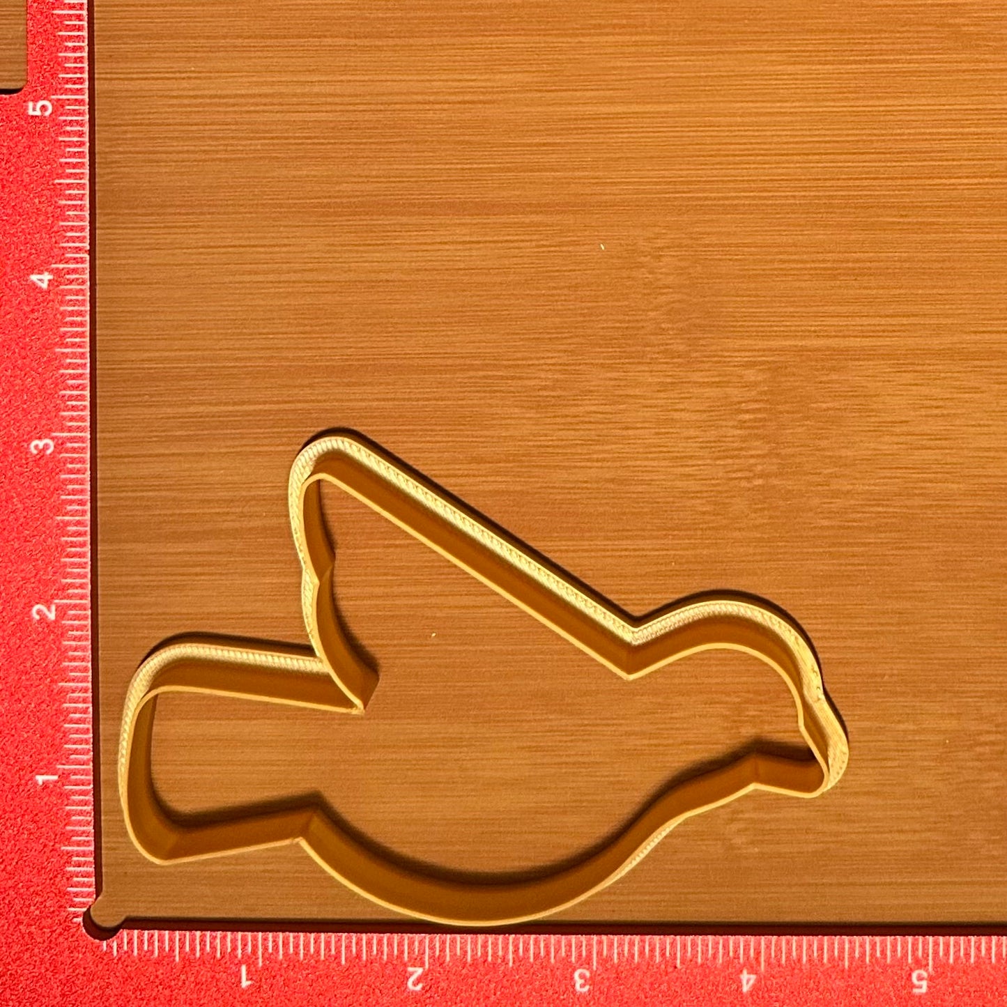Dove - Custom 3D Printed Cookie Cutter + Stamp Combo