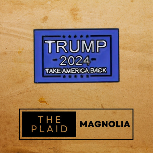 Take America Back Trump 2024 Enamel Pin