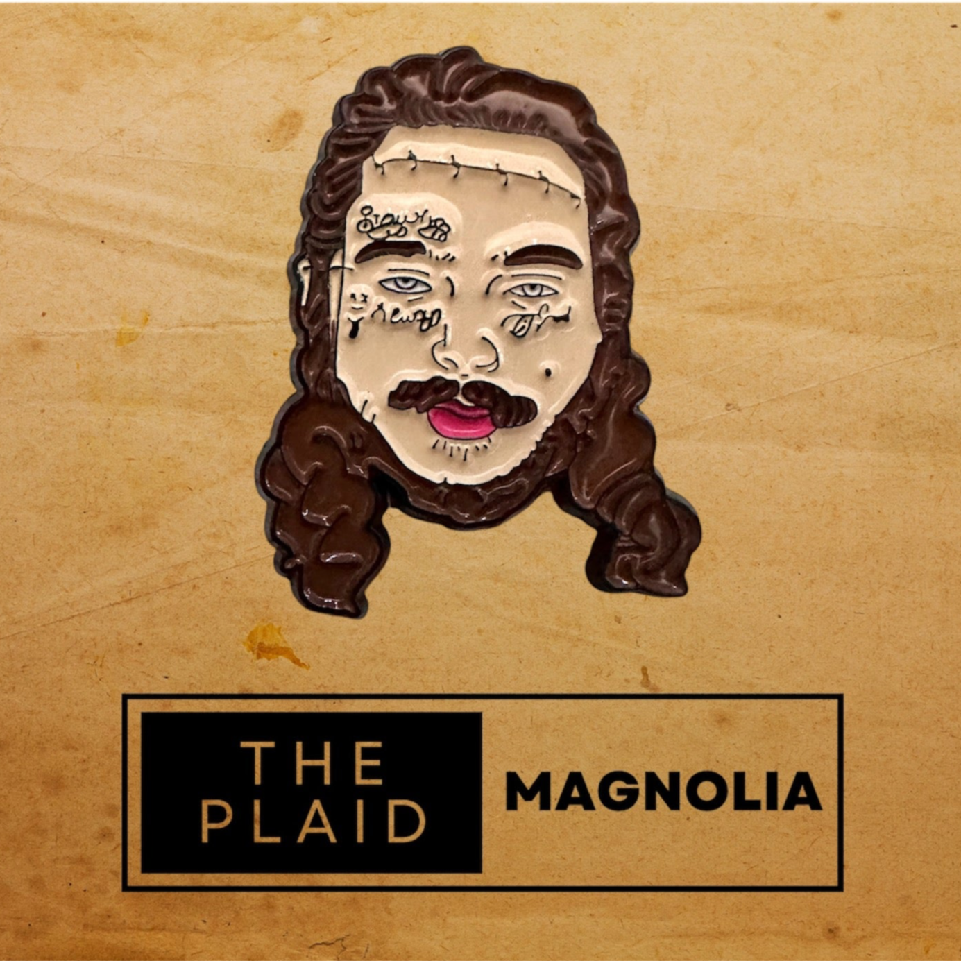 Post Malone Enamel Pin