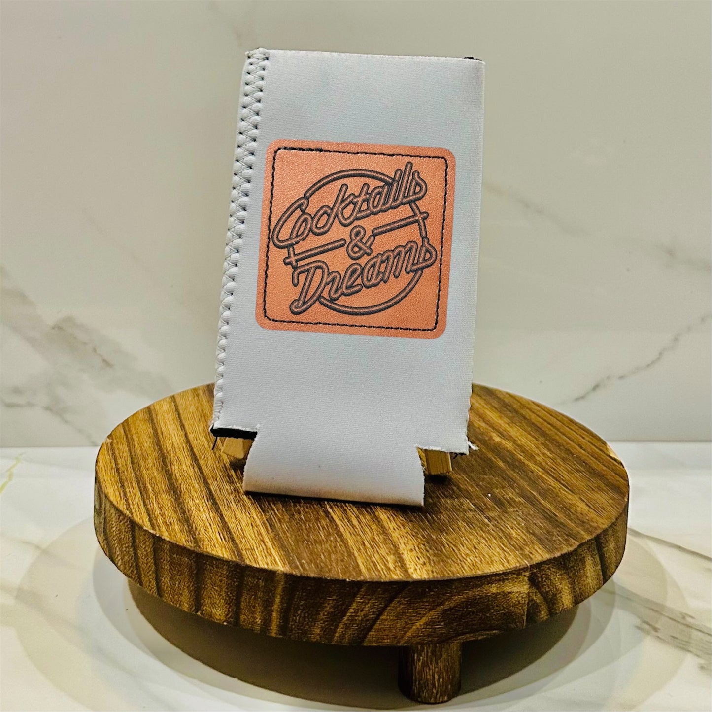 Cocktails & Dreams Slim Can Koozie