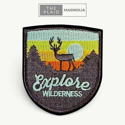 Explore the Wilderness - Embroidered Patch