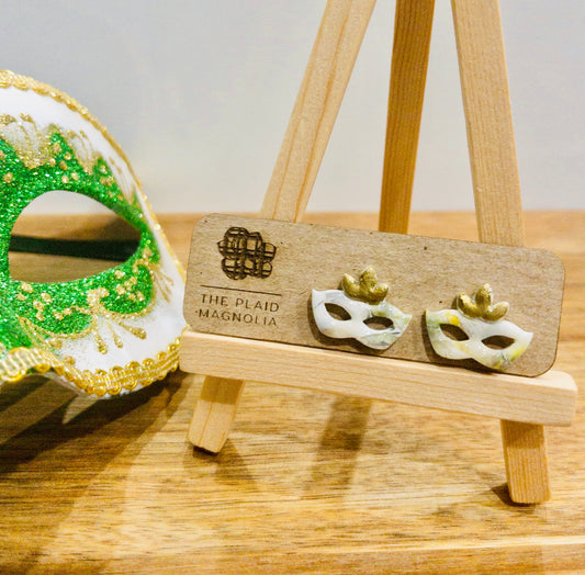 Carnival Mask Studs