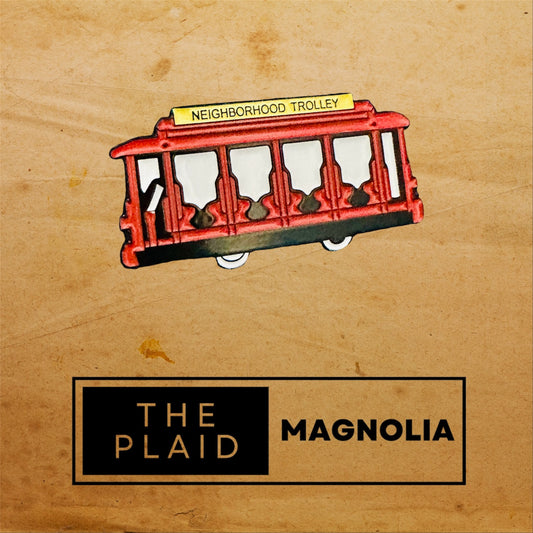 Mr. Rogers Trolley Enamel Pin