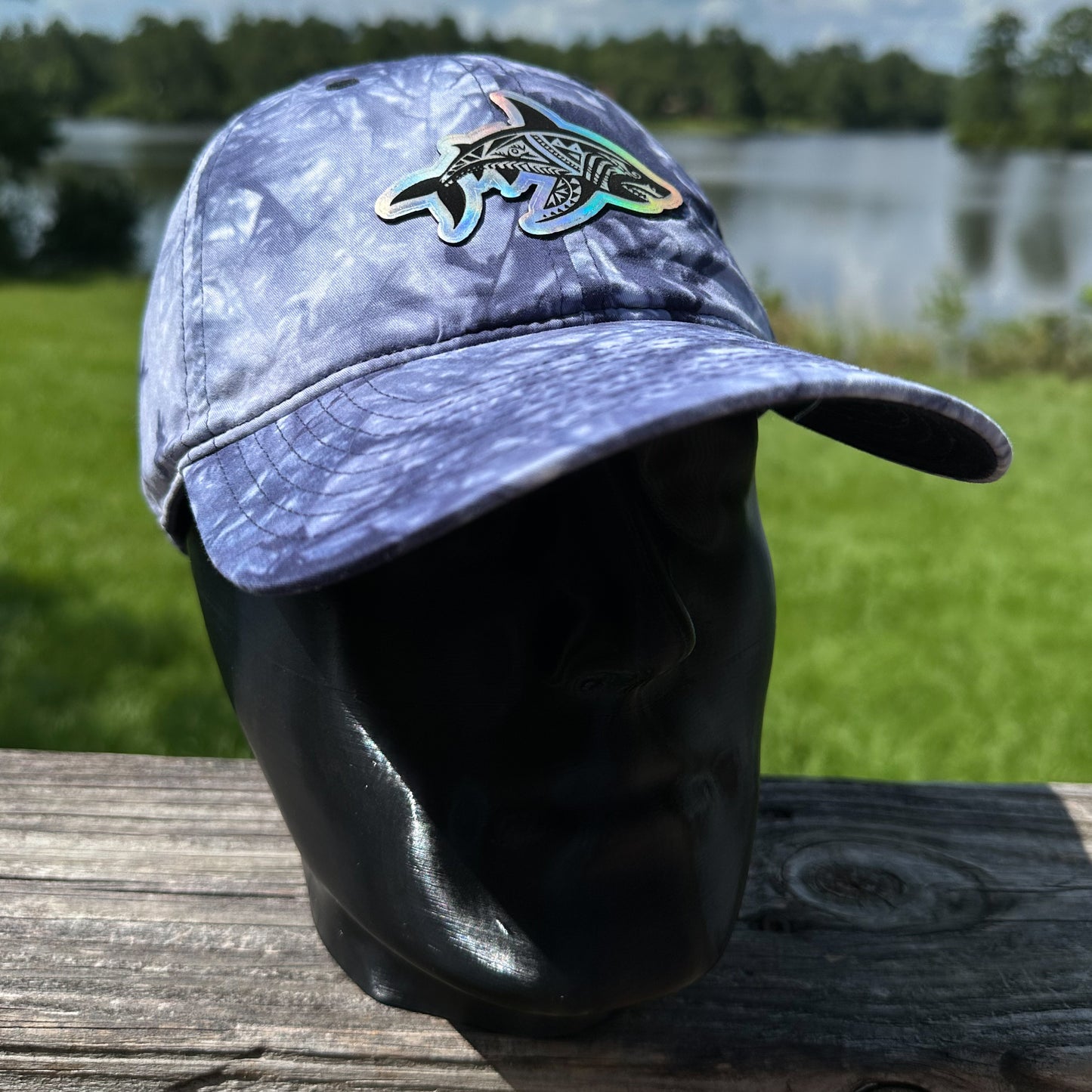 Holographic Shark | Blue Tie Dye | the Game