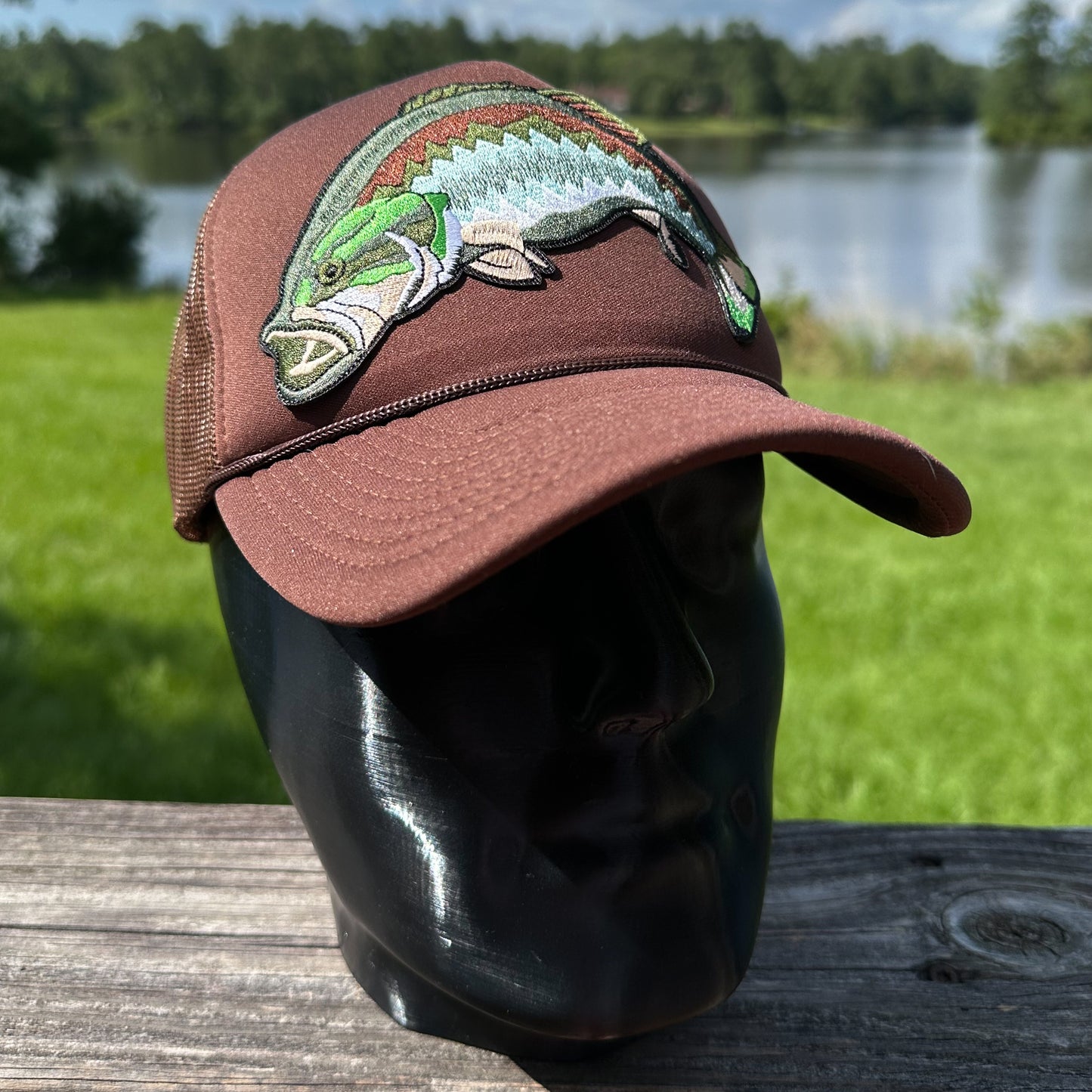 Big Bass | Brown Foam Front | Decky High Crown