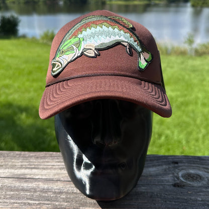 Big Bass | Brown Foam Front | Decky High Crown