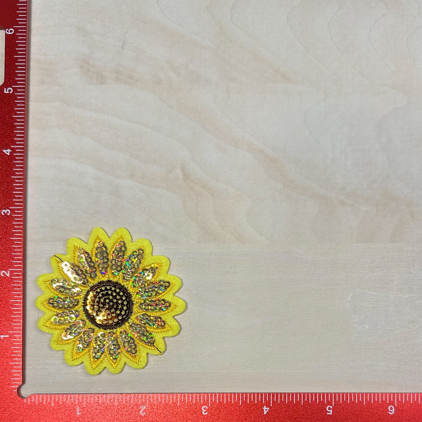 Sunflower - Sequin Patch