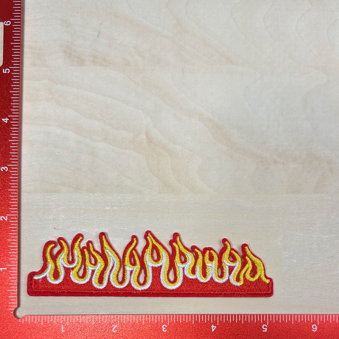 Flames - Embroidered Patch