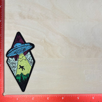 Alien Abduction - Embroidered Patch