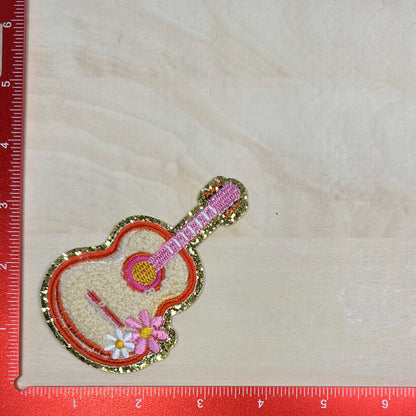 Guitar - Chenille Patch