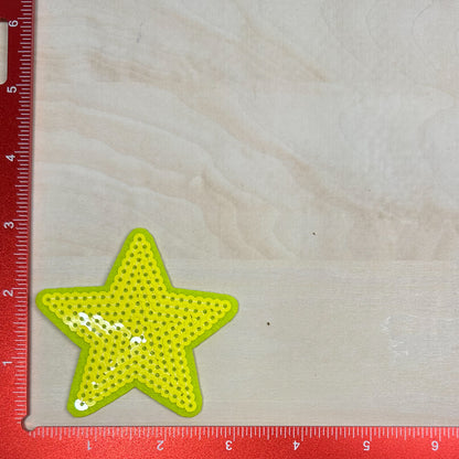 Stars, Multi Colors - Sequin Patch