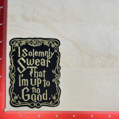 Up to No Good - Embroidered Patch