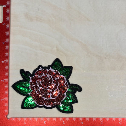 Rose - Sequin Patch