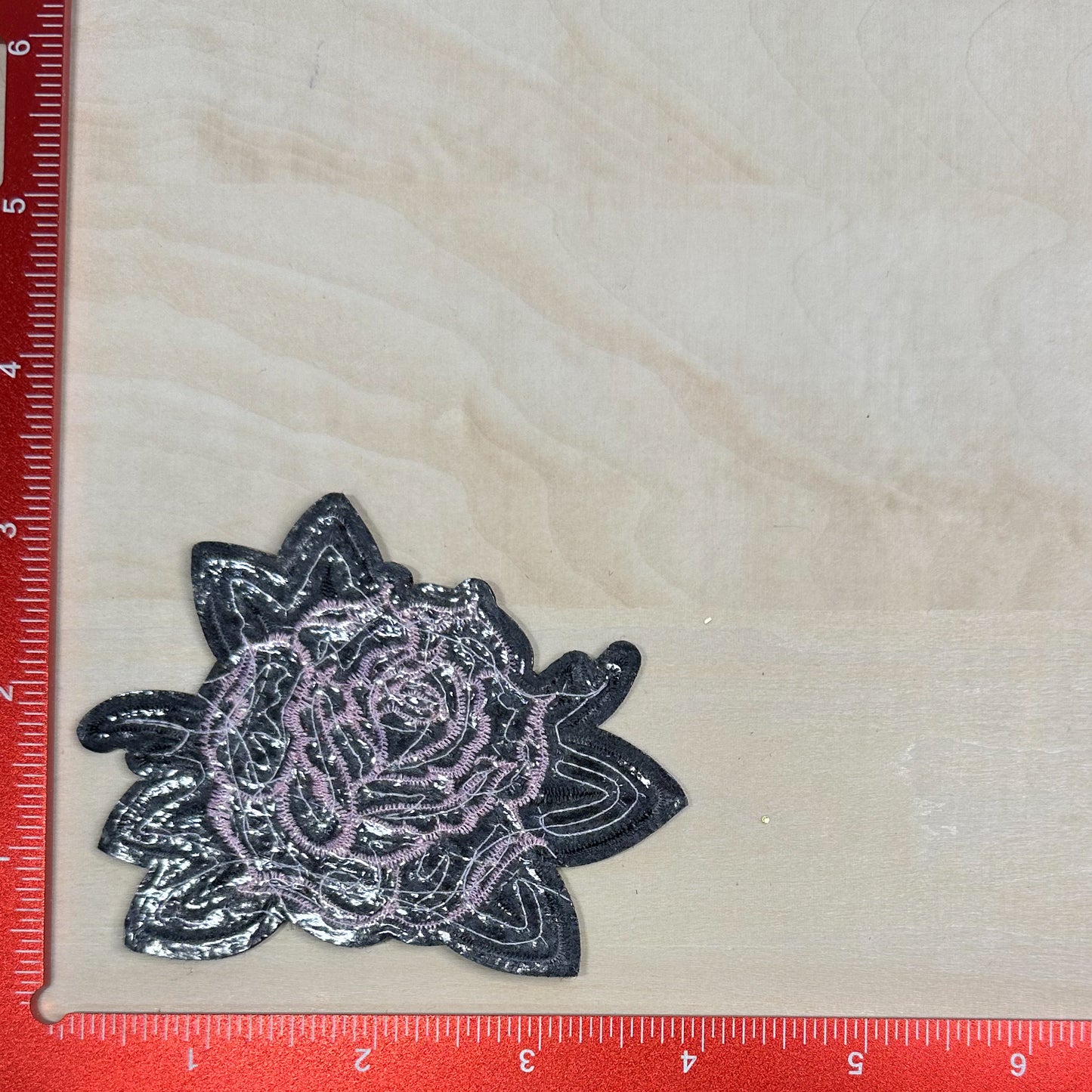 Rose - Sequin Patch