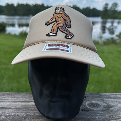 Sasquatch | Tan Otto Foam Front Rope Trucker Hat