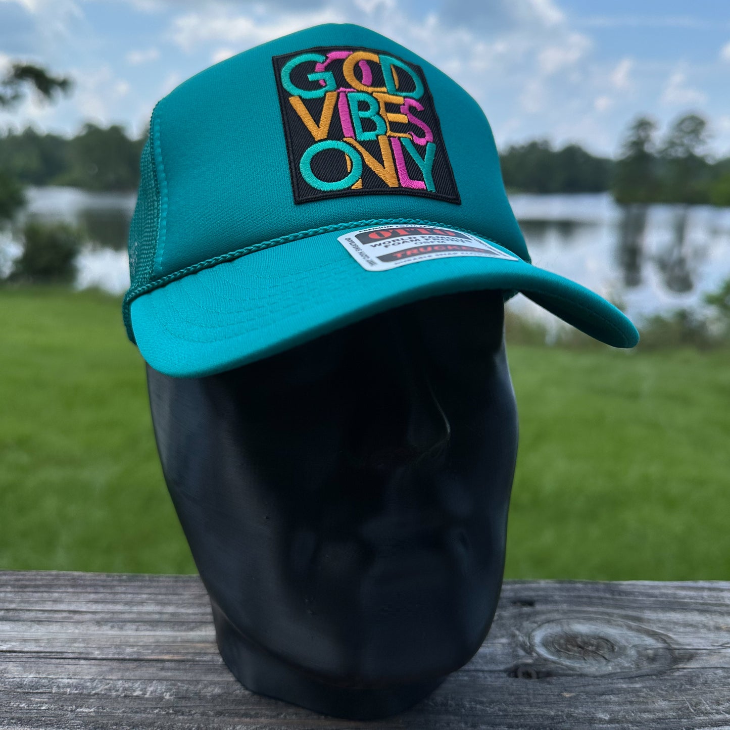 Good Vibes Only | Otto Foam Front Rope Trucker Hat