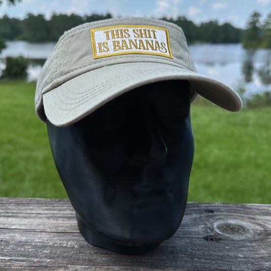 This Shit is Bananas | Tan Sportsman Visor