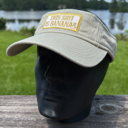This Shit is Bananas | Tan Sportsman Visor