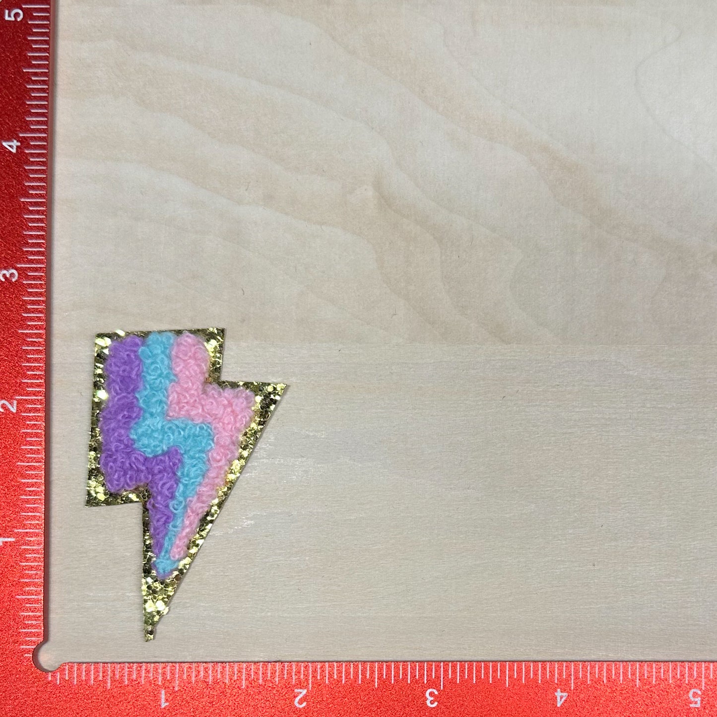 Lightning Bolt - Chenille Patch