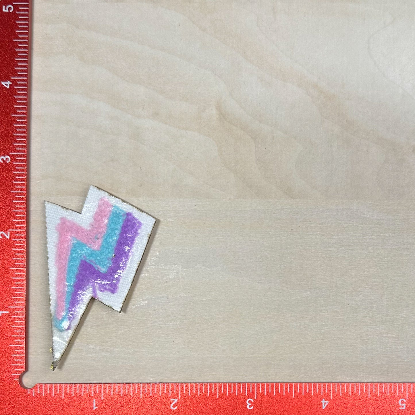 Lightning Bolt - Chenille Patch