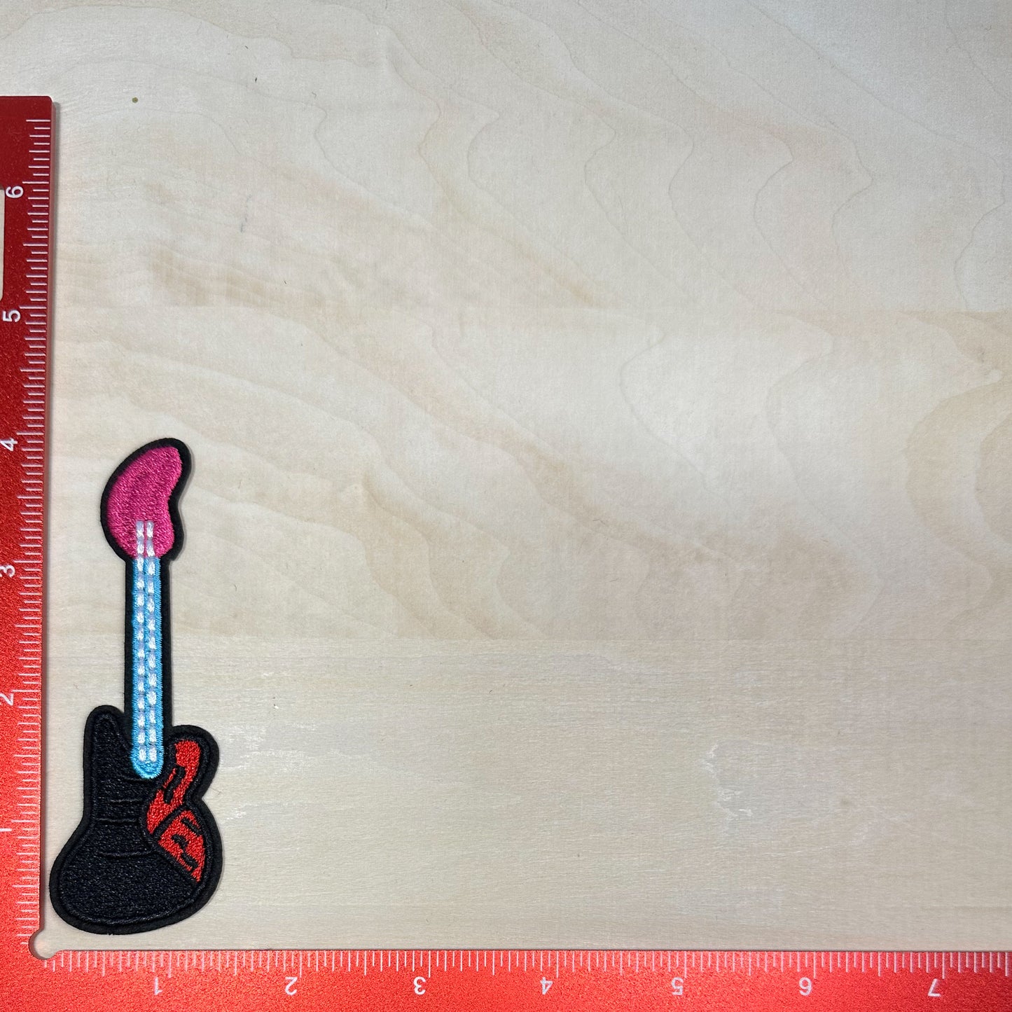 Guitars - Embroidered Patch