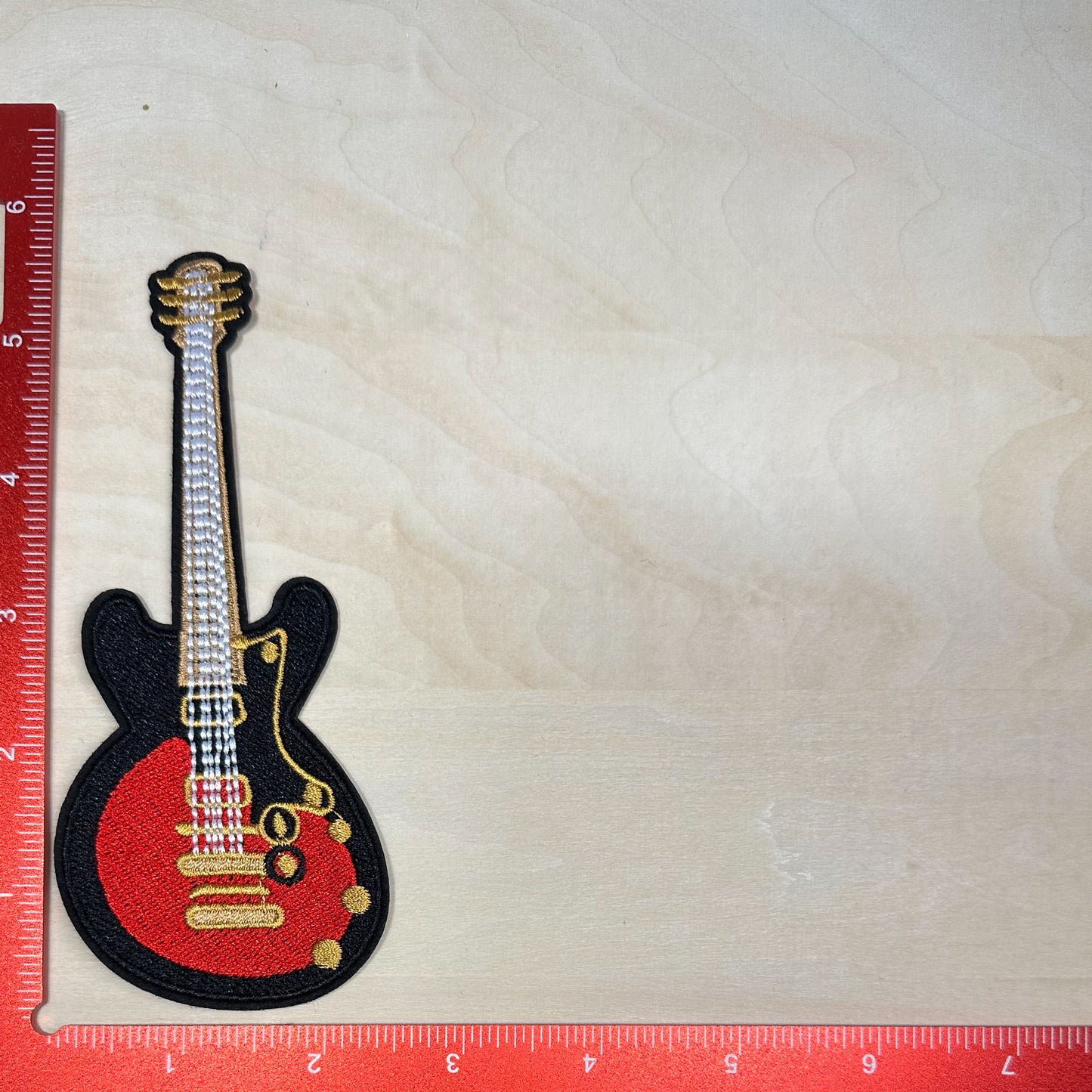 Guitars - Embroidered Patch