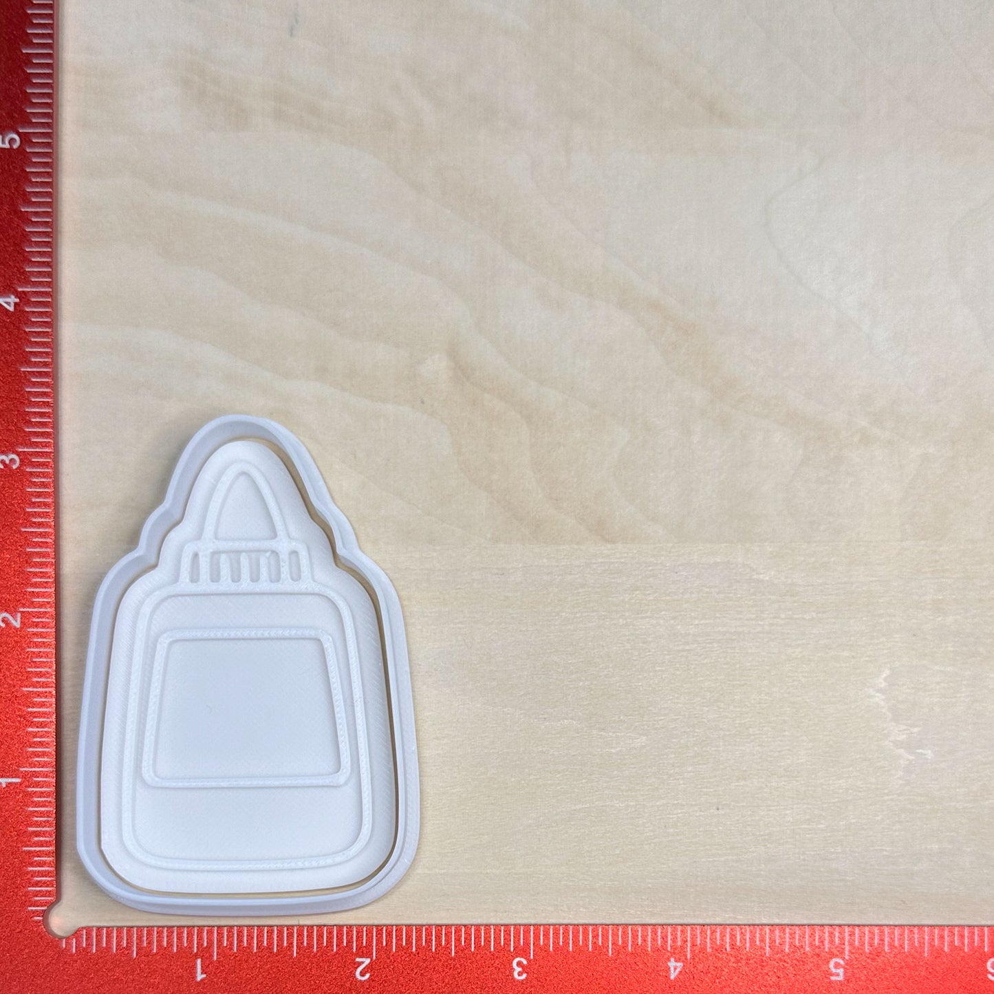 Back to School - Custom 3D Printed Cookie Cutter + Stamp Combo