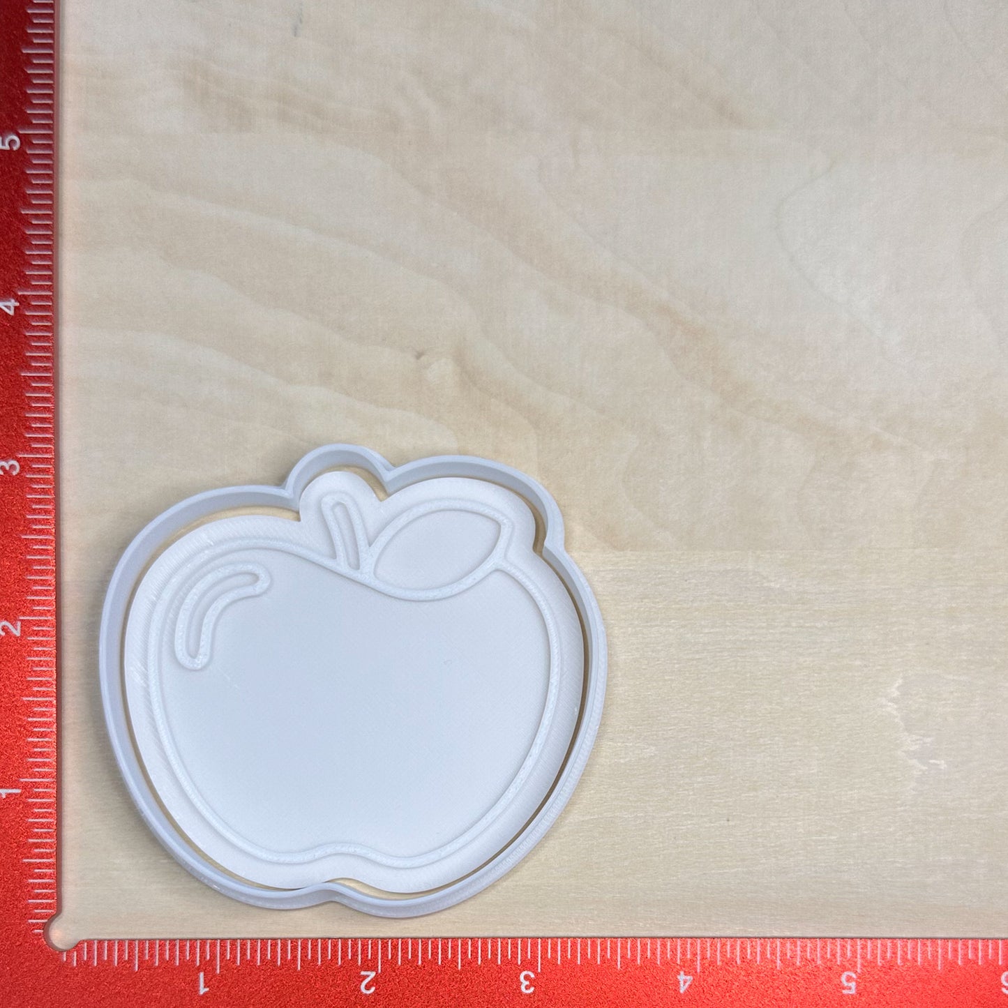 Back to School - Custom 3D Printed Cookie Cutter + Stamp Combo