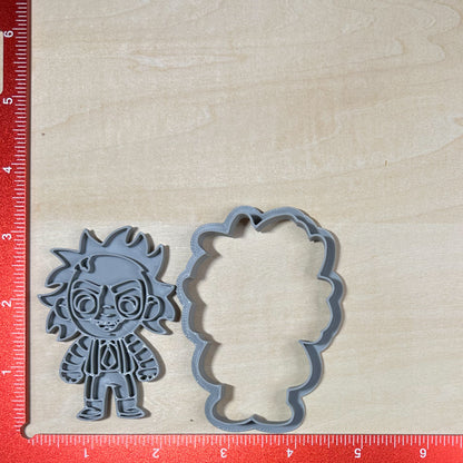 Horror Villains - Custom 3D Printed Cookie Cutter + Stamp Combo