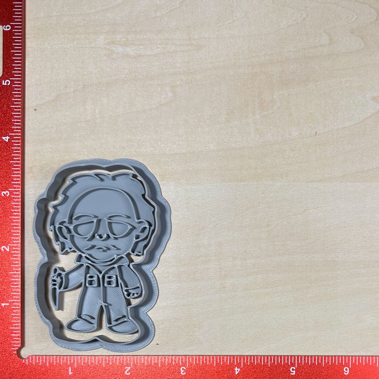 Horror Villains - Custom 3D Printed Cookie Cutter + Stamp Combo