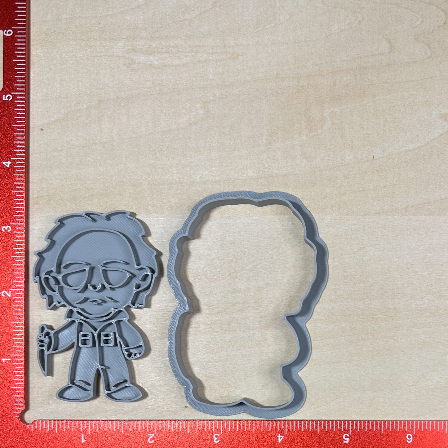 Horror Villains - Custom 3D Printed Cookie Cutter + Stamp Combo