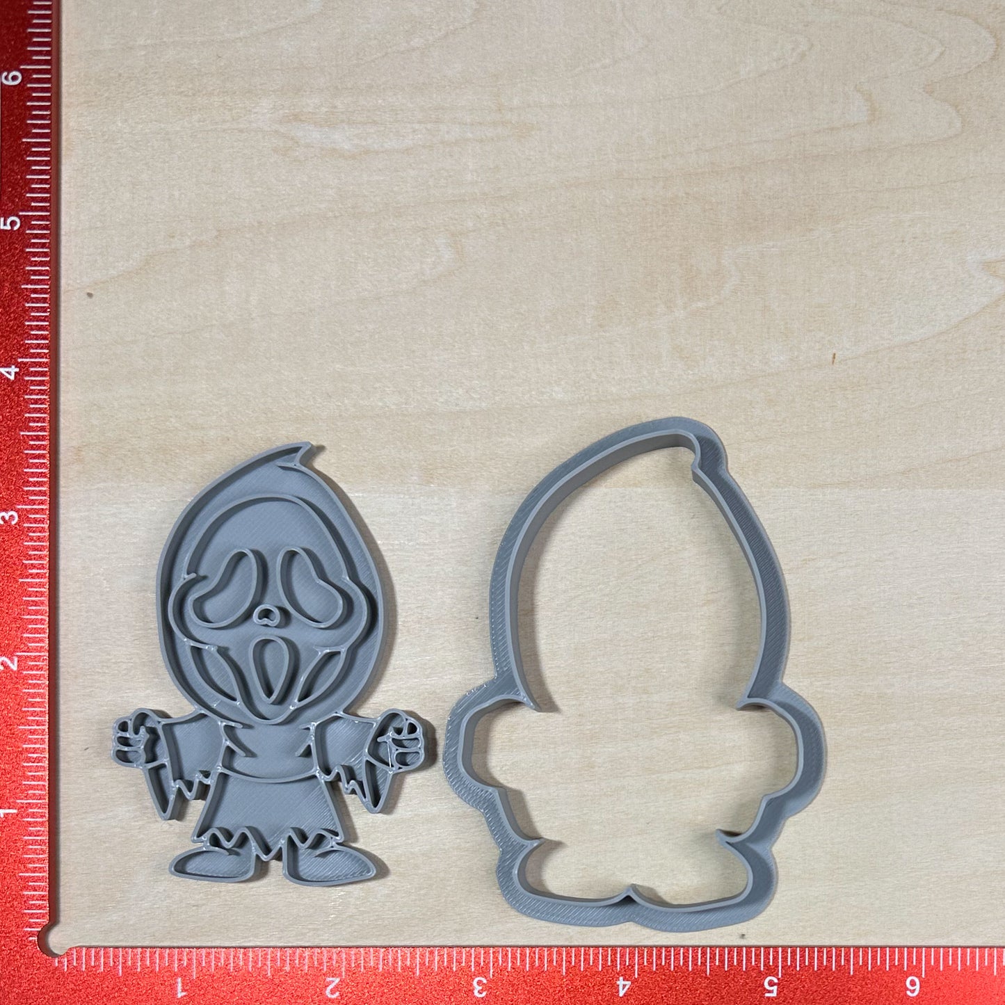 Horror Villains - Custom 3D Printed Cookie Cutter + Stamp Combo