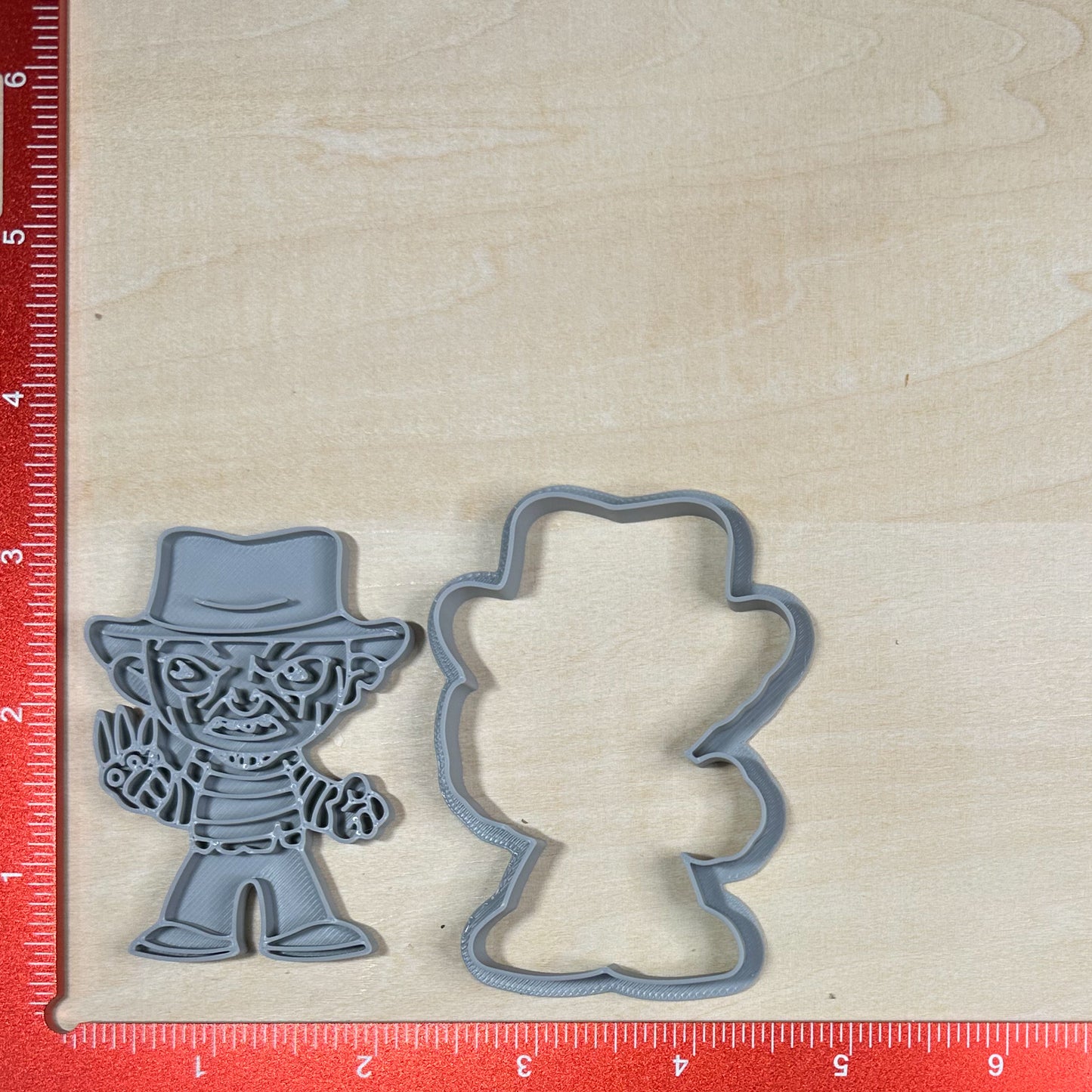 Horror Villains - Custom 3D Printed Cookie Cutter + Stamp Combo