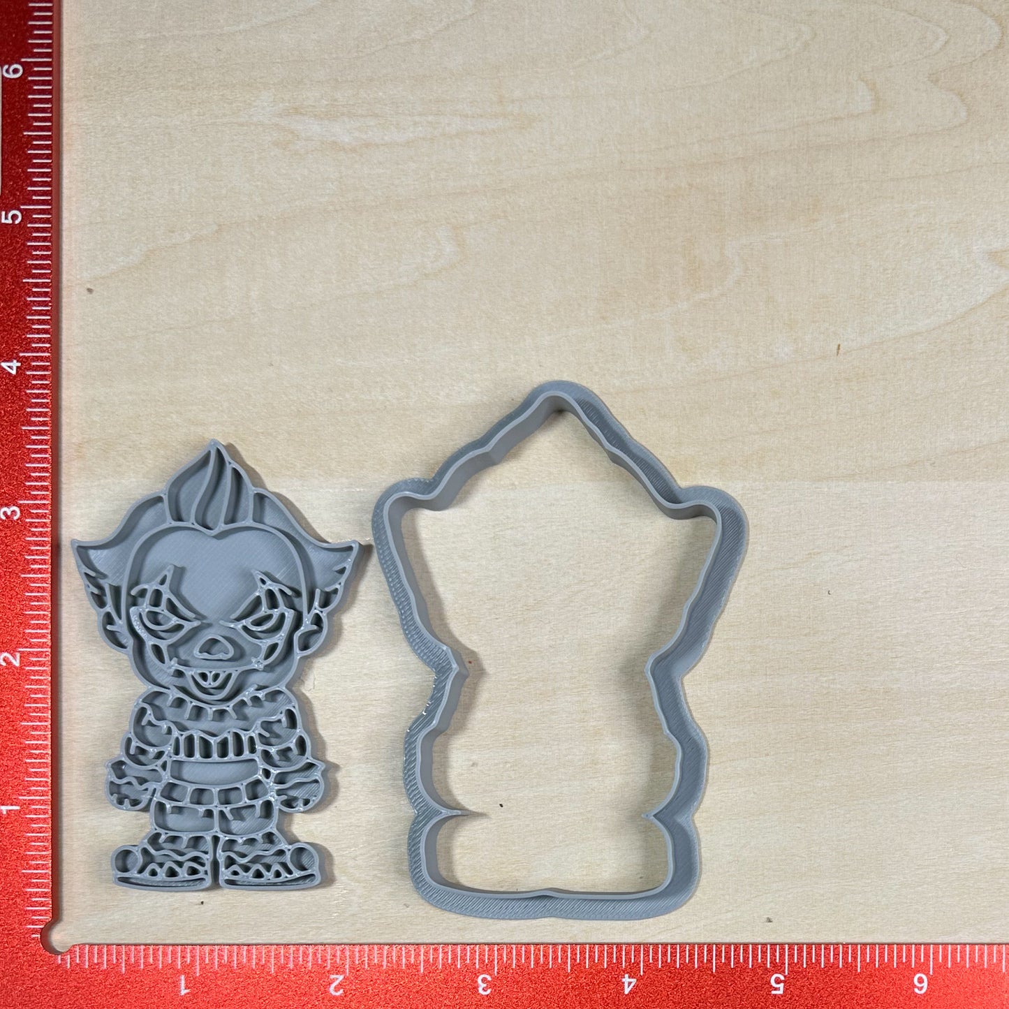 Horror Villains - Custom 3D Printed Cookie Cutter + Stamp Combo