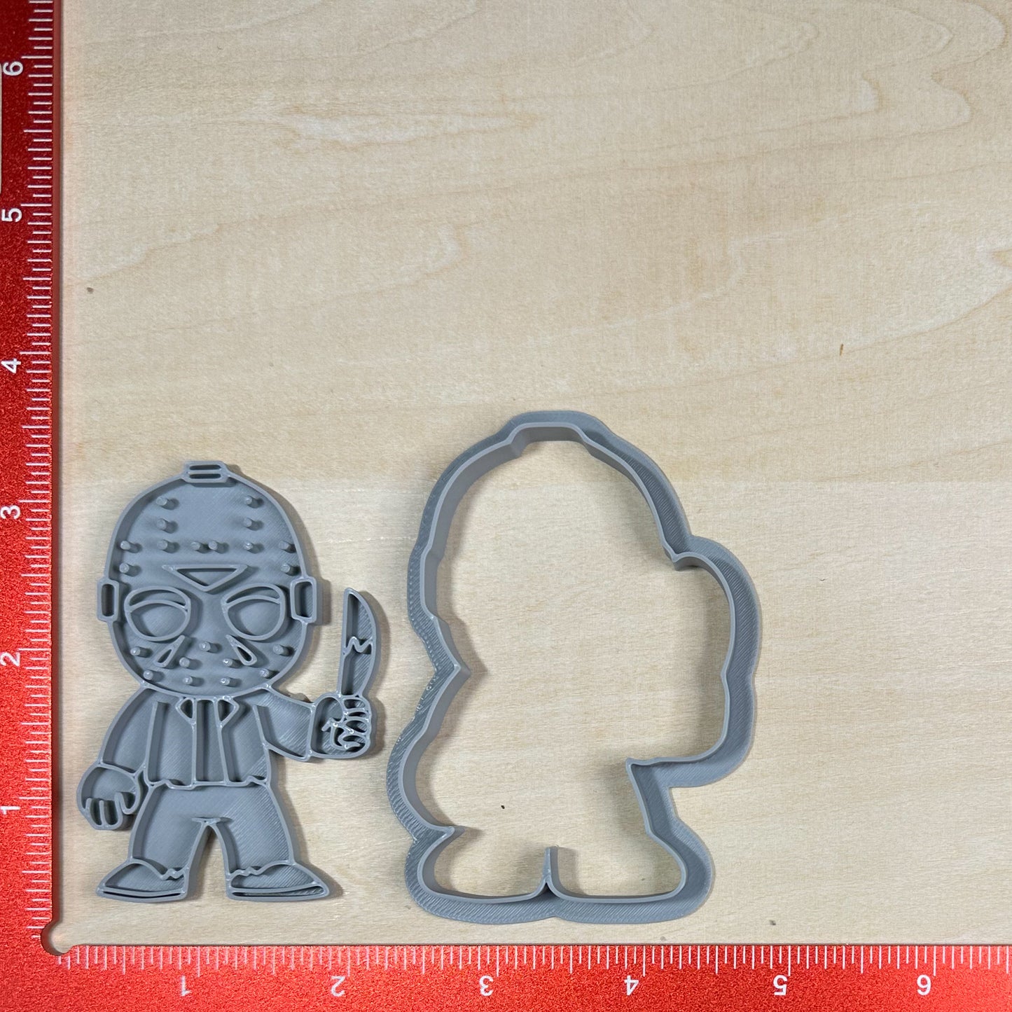 Horror Villains - Custom 3D Printed Cookie Cutter + Stamp Combo