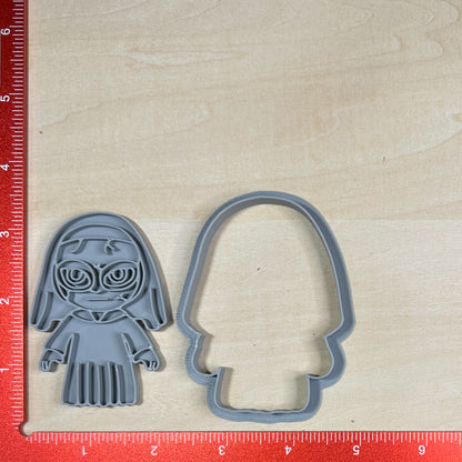 Horror Villains - Custom 3D Printed Cookie Cutter + Stamp Combo