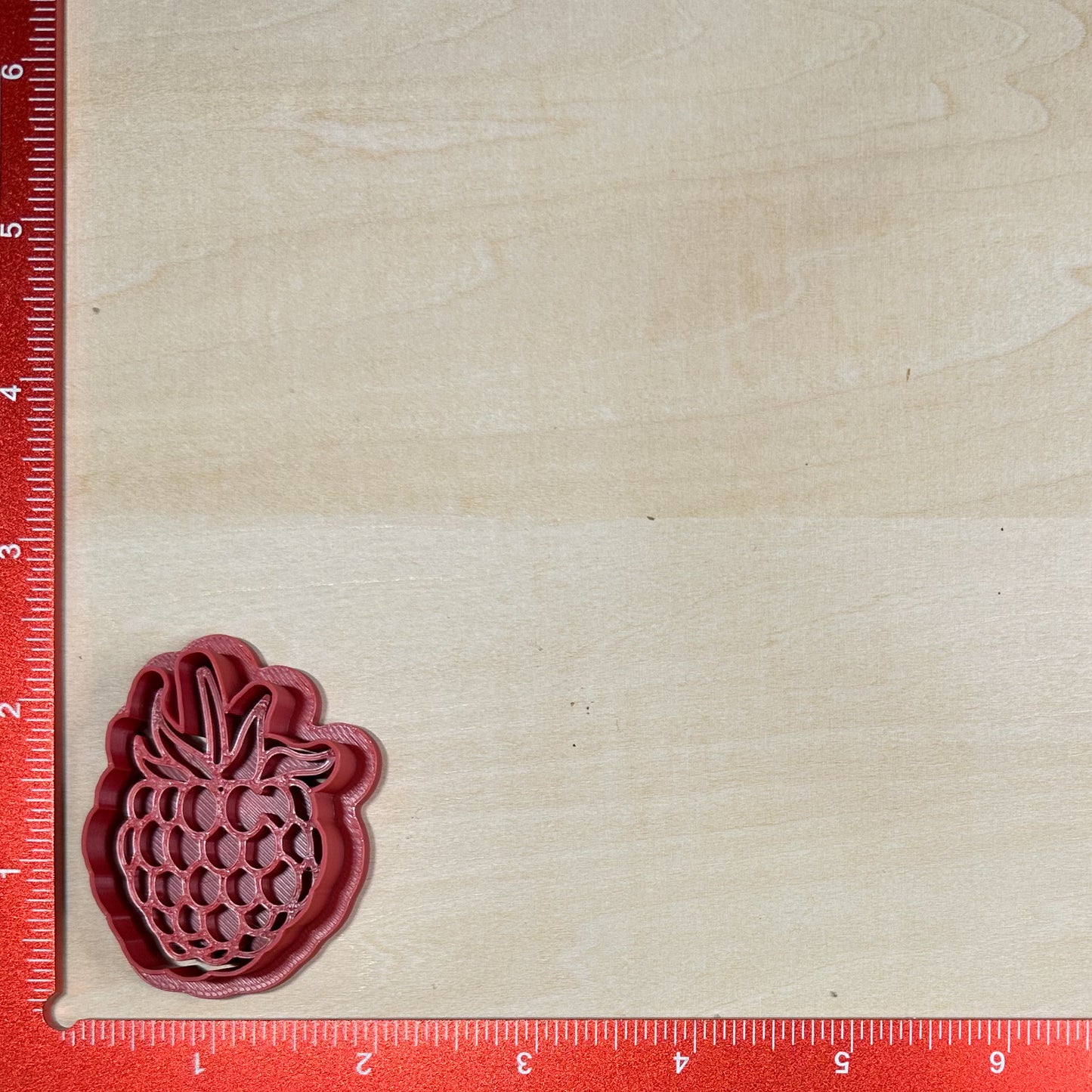 Fruits & Veggies, Mini Cutters - Custom 3D Printed Cookie Cutter + Stamp Combo