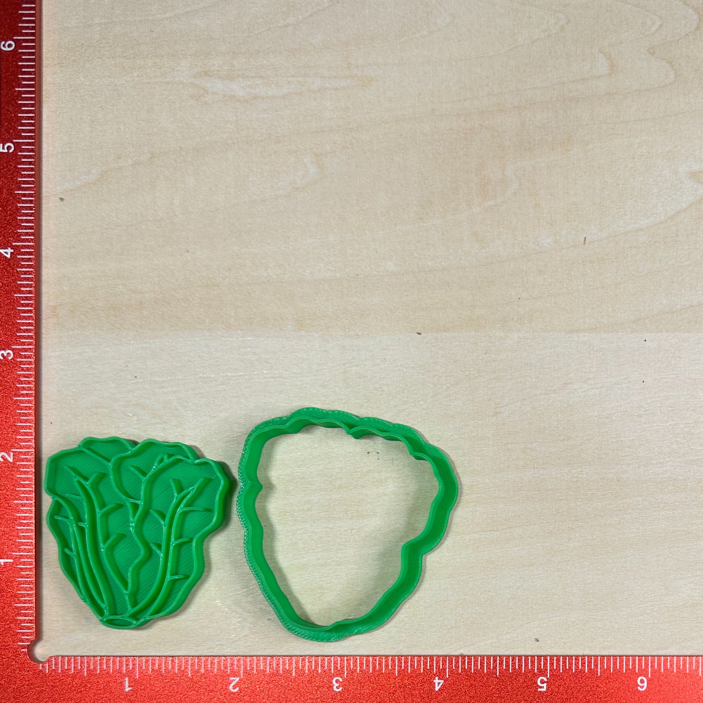 Fruits & Veggies, Mini Cutters - Custom 3D Printed Cookie Cutter + Stamp Combo