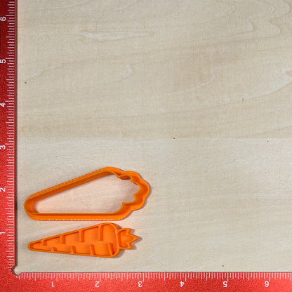 Fruits & Veggies, Mini Cutters - Custom 3D Printed Cookie Cutter + Stamp Combo