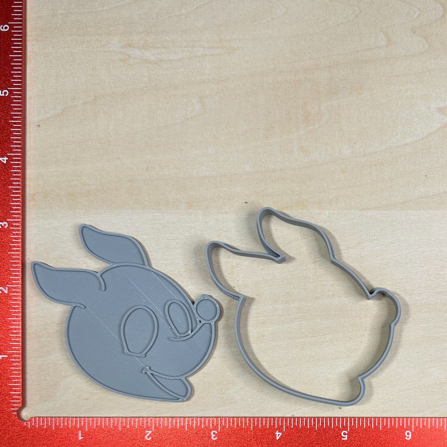 Nightmare Before Christmas, Heads - Custom 3D Printed Cookie Cutter + Stamp Combo