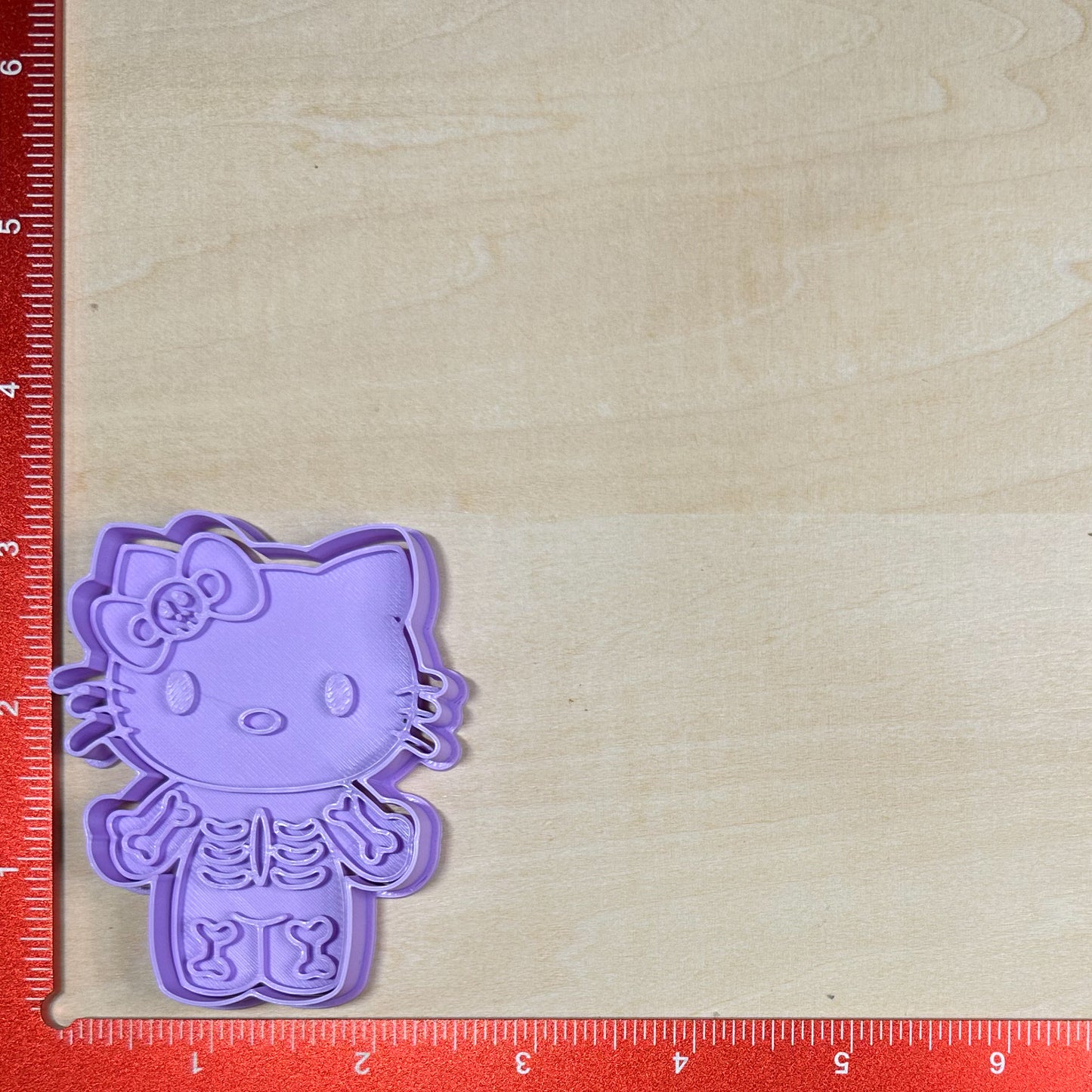 Hello Kitty Halloween - Custom 3D Printed Cookie Cutter + Stamp Combo