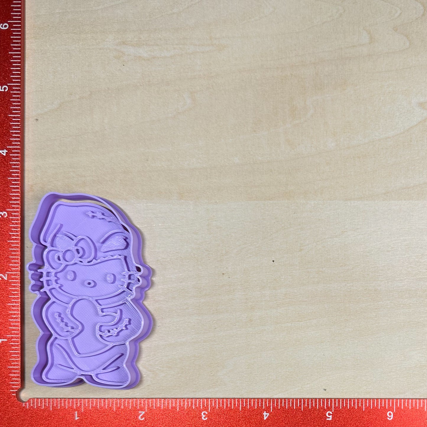 Hello Kitty Halloween - Custom 3D Printed Cookie Cutter + Stamp Combo