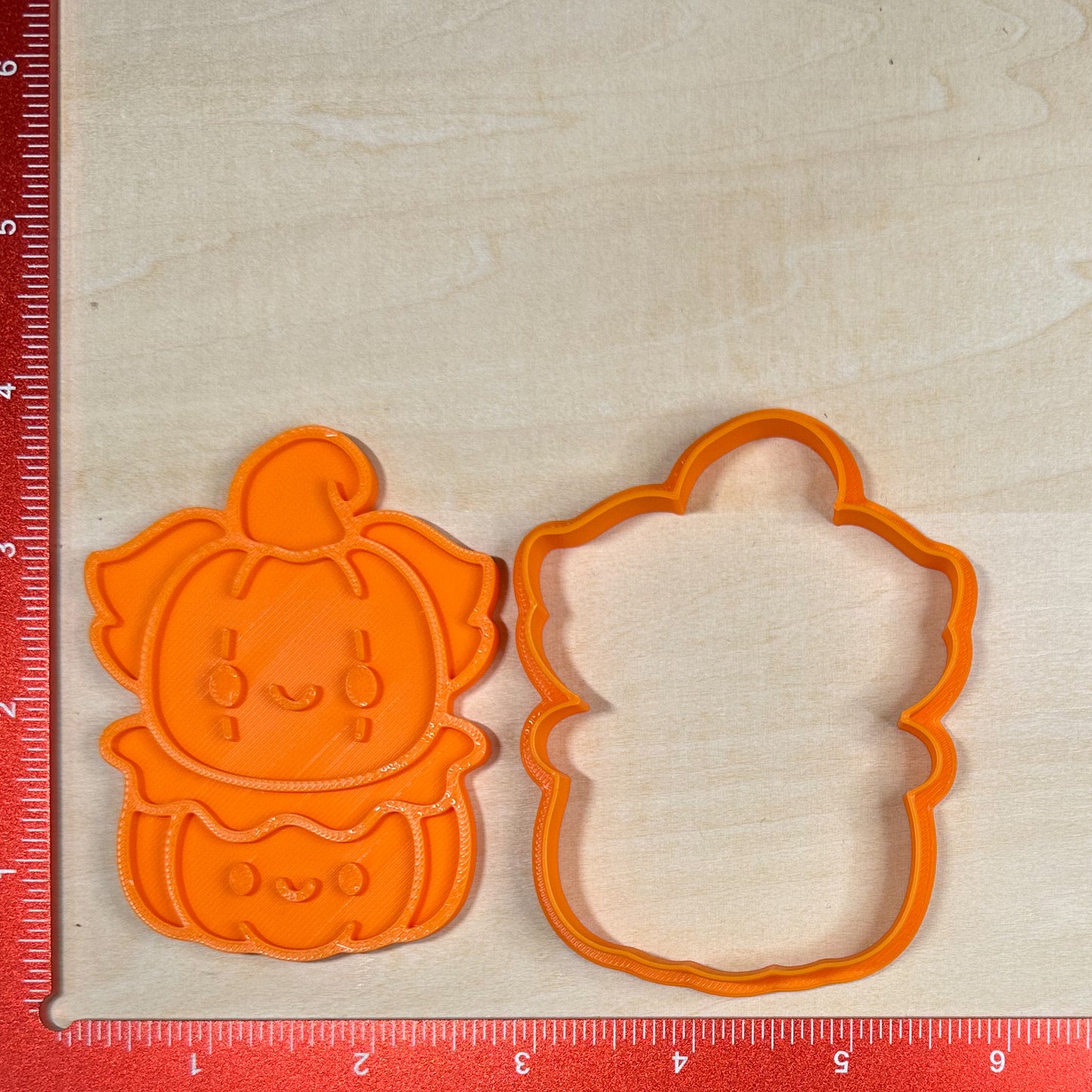 Pennywise Pumpkin - Custom 3D Printed Cookie Cutter + Stamp Combo