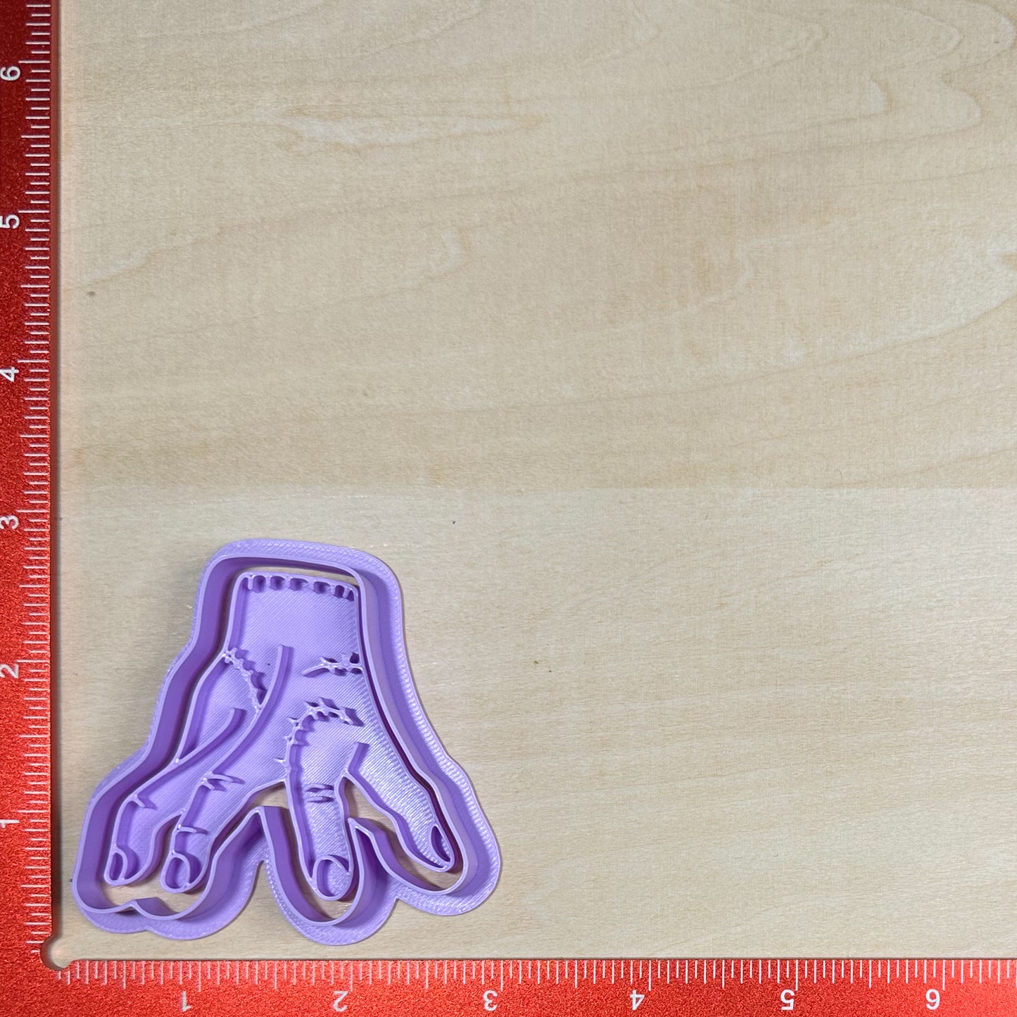 Wednesday - Custom 3D Printed Cookie Cutter + Stamp Combo
