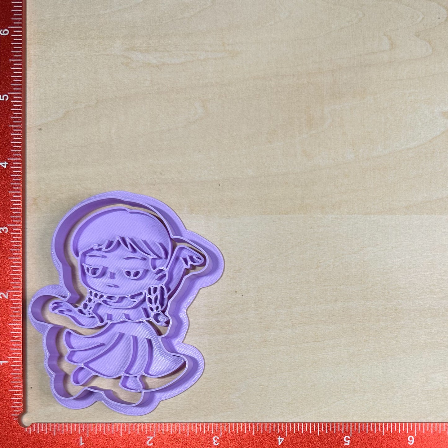 Wednesday - Custom 3D Printed Cookie Cutter + Stamp Combo